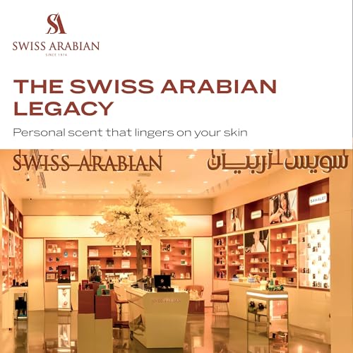 Swiss Arabian Jamila - Luxury Products From Dubai - Long Lasting And Addictive Personal Perfume Oil Fragrance - A Seductive Signature Aroma - 0.5 Oz