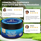 Whipped Beef Tallow Balm for Skin, 5 oz - 8-in-1 Organic Multi-Use Natural Moisturizer for Face, Body, Lips - Hydrates Dry & Cracked Skin with Grass-Fed Ingredients, Collagen, Manuka Honey (Unscented)