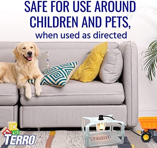 Terro T230 Indoor Electric Flea Trap and Killer - Refillable Flea Traps for Inside Your Home
