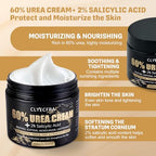 60% Urea Cream with 2% Salicylic Acid, Urea Cream 60 Percent For Feet Maximum Strength, Urea Lotion For Feet and Hand for Rough, Dry, Thick & Cracked Skin, Deep Moisturizing and Callus Removing-150g