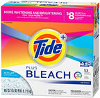 Tide Laundry Detergent with Bleach Powder, Orange, Original, 95 Ounce (Packaging may vary)