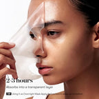 VT COSMETICS Pro Cica Reedle Shot 100 2-Step Hydrogel Mask(34.5gx4ea), Intensive Calming, Exosome Centella Asiatica, Blemish Relief, Overnight Melting Mask, Korean Facial Mask