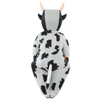 RHYTHMARTS Inflatable Costume Cow Costumes Fancy Dress Cosplay Blow Up Jumpsuit Christmas Halloween Costumes for Adult