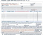 Adams Bill of Lading Short Form, 8.5 X 7.5 Inches, 3-part, 50-forms, White (9013)