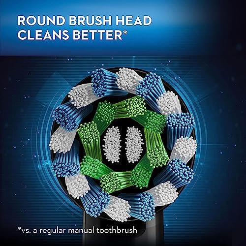 Oral-B Pro Smart Limited Power Rechargeable Electric Toothbrush with (2) Brush Heads and Travel Case, Black