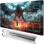 MTG Playmat - Non-Slip Backing Printing, Ideal for Card Game Enthusiasts TCG Playmat (Fear of Death-Deck)