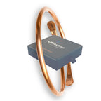 USTeckno Hand Forged 100% Pure Copper Bracelet. Made with Premium Solid High Gauge Copper and Health benefits. Enhance your well-being in style