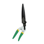 Miracle-Gro Grass Trimming Shears – Adjustable Rotating Handle with Sharp Non-Stick Carbon Steel Blades, Comfort Handles, and Safety Lock for Precise Garden and Lawn Edging