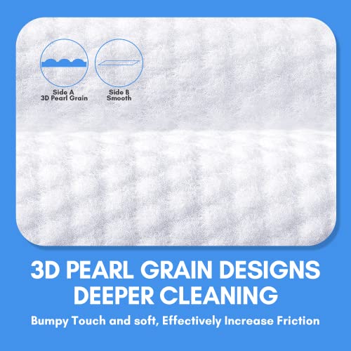 Makartt Lint Free Nail Wipes, AB Side Design Super Absorbent Cotton Pads 450PCS for Soak Off Gel Nails Polish Makeup Remover Eyelash Glue Removers and Skincare, Soft Organic Cleaning Wipe
