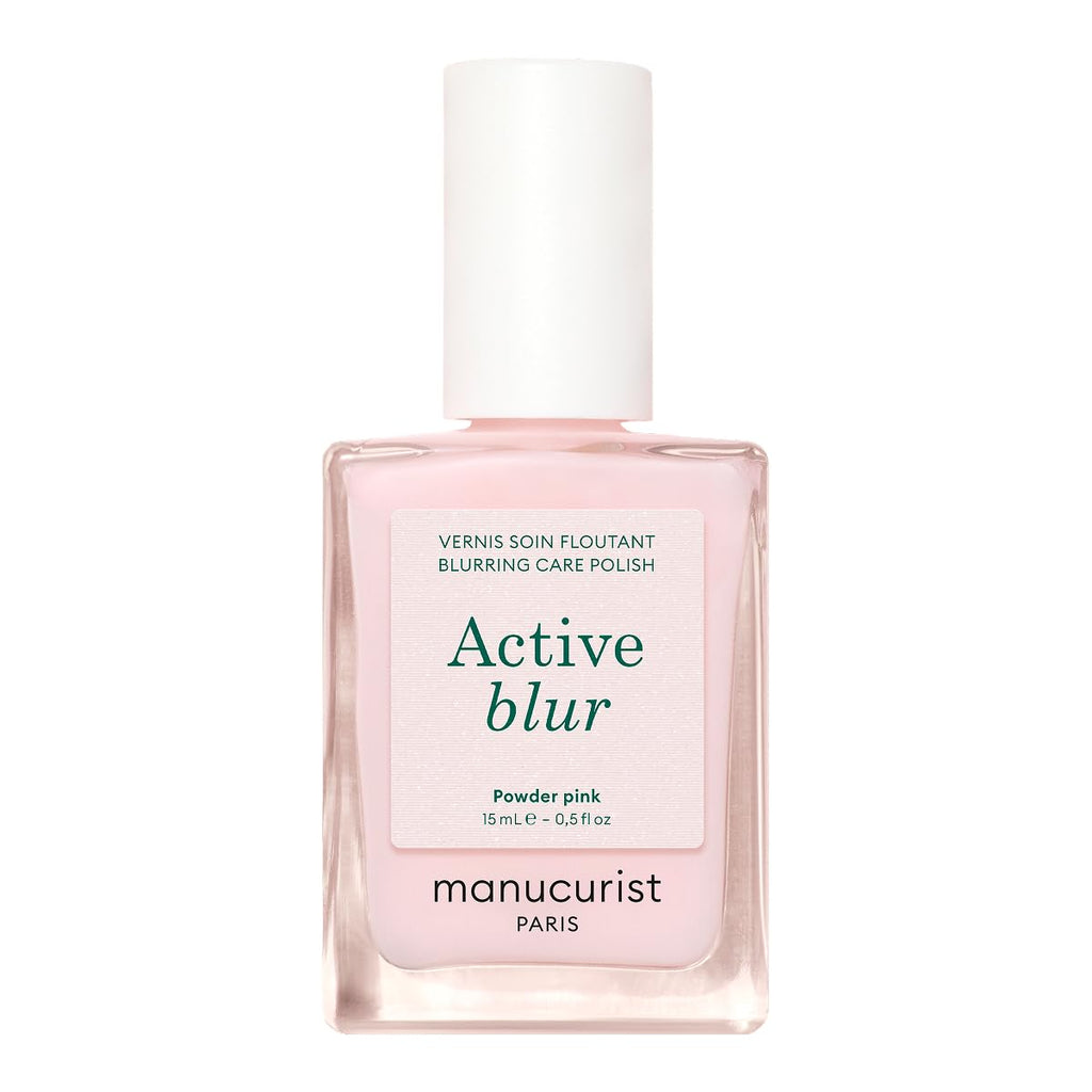 Manucurist Active Blur Powder Pink Matte Nail Strengthener Polish