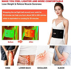 Red Light Therapy Belt, Infrared Light Therapy Wrap Red Light Therapy Device for Body with Timer for Back Shoulder Waist Muscle Pain Relief for Women Men
