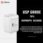 Alliance Chemical Isopropyl Alcohol 70% USP - 4 x 1 Quart Spray Bottles - First Aid Antiseptic Rubbing Alcohol for Skin Preparation