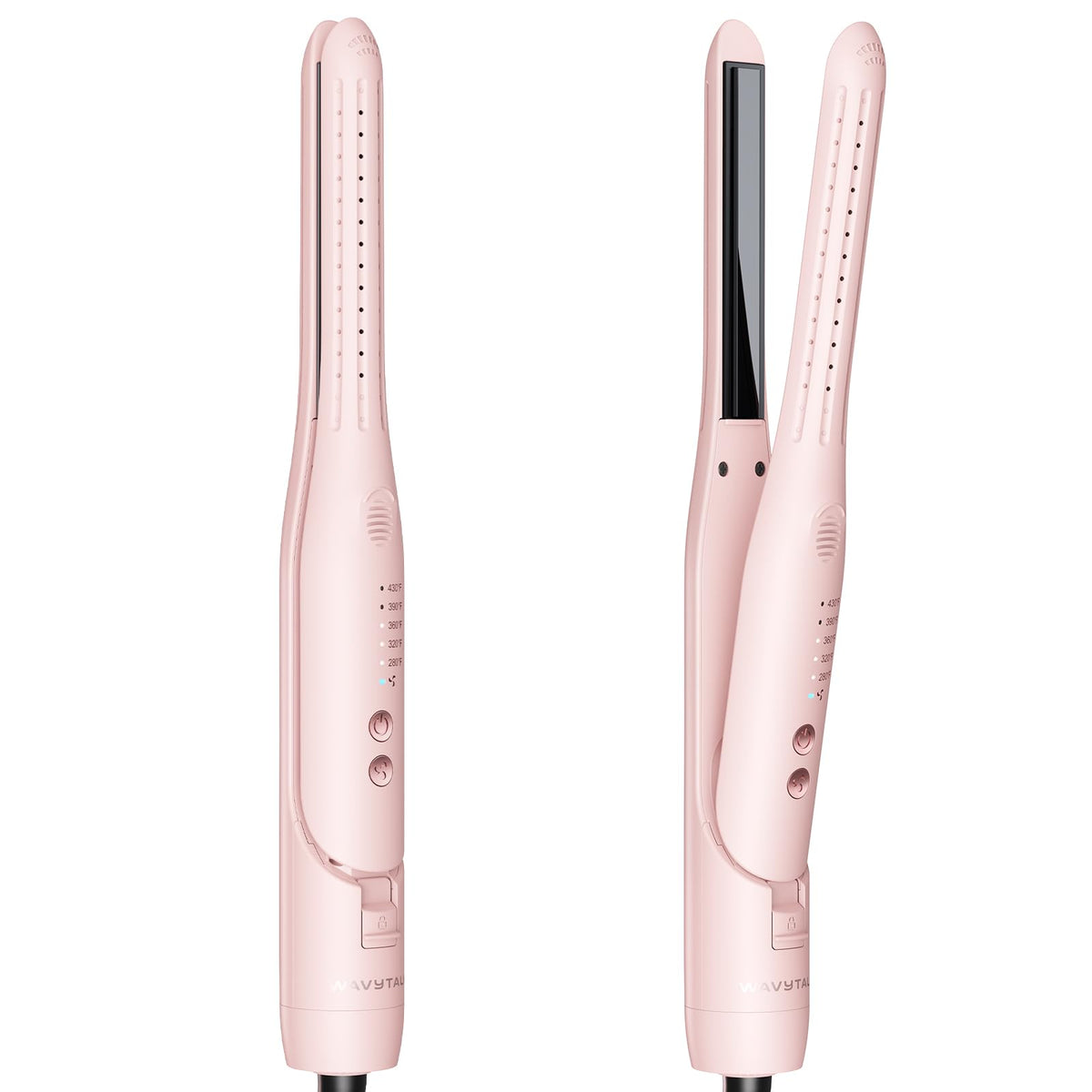 Wavytalk Cool Curl Pencil 0.65" Airflow Curling Iron for Short Hair & Pixie