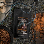 Bones Coffee Company Favorite Flavors Sample Pack Gift Set with Coffee Mug Medium Roast Ground Low Acid Flavored Coffee Beans (4 oz, Pack of 5)