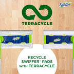 Swiffer Sweep + Mop XL, Broom & Mop Alternative, Floor Cleaner for Dirt, Dust, Hair, All Purpose Cleaning Tool for Home, Bathroom, Kitchen, Set Includes 1 XL Sweeper 8 XL Dry Pads 2 XL Wet Pads Fresh