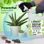 Mighty Mint Gallon (128 oz) Rodent Natural Peppermint Oil Spray with Cloth