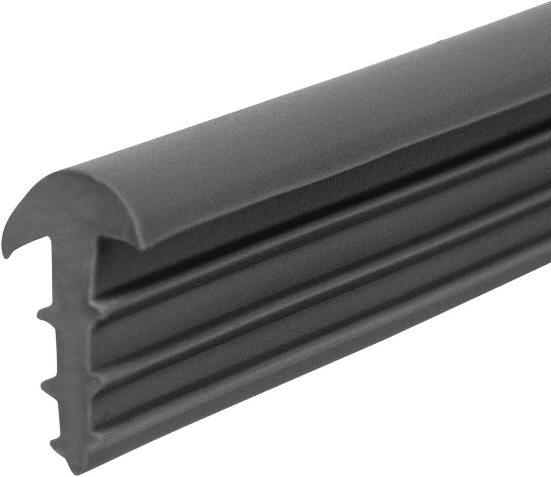 Earthtec 120ft Swimming Pool Beaded Liners 0.12in Pool Bead Lock Replacement Vinyl Beaded Liner for Above-Ground and In-Ground Swimming Pool - Gray
