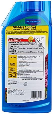 BioAdvanced Disease Control for Roses, Flowers and Shrubs, Concentrate, 32 oz