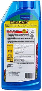 BioAdvanced Disease Control for Roses, Flowers and Shrubs, Concentrate, 32 oz