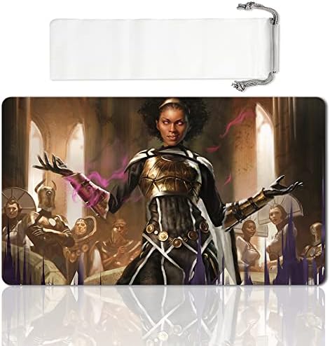 Board Game MTG Playmat Games Size 60X35 cm CCG Compatible for MTG CCG RPG Trading Card Game (Kaya, Orzhov Usurper)