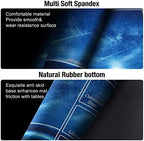 MTG Playmat for Magic The Gathering, Stitched Playing Mat with Tube Case for MTG Card Game Playing (Blue Starry)