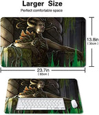 Board Game MTG Playmat Games Size 60X35 cm CCG Compatible for MTG CCG RPG Trading Card Game (MTG1-VRASKA, GOLGARI Queen)