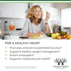 Citrus Bergamot Supplement, 1000mg, 60 Capsules - Supports Healthy Cholesterol & Triglyceride Levels - 1,000mg Servings (Bergamonte Standardization) by Double Wood