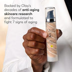 Olay Total Effects Tone Correcting Face Moisturizer with Sunscreen SPF 15, Light to Medium 1.7 Ounces