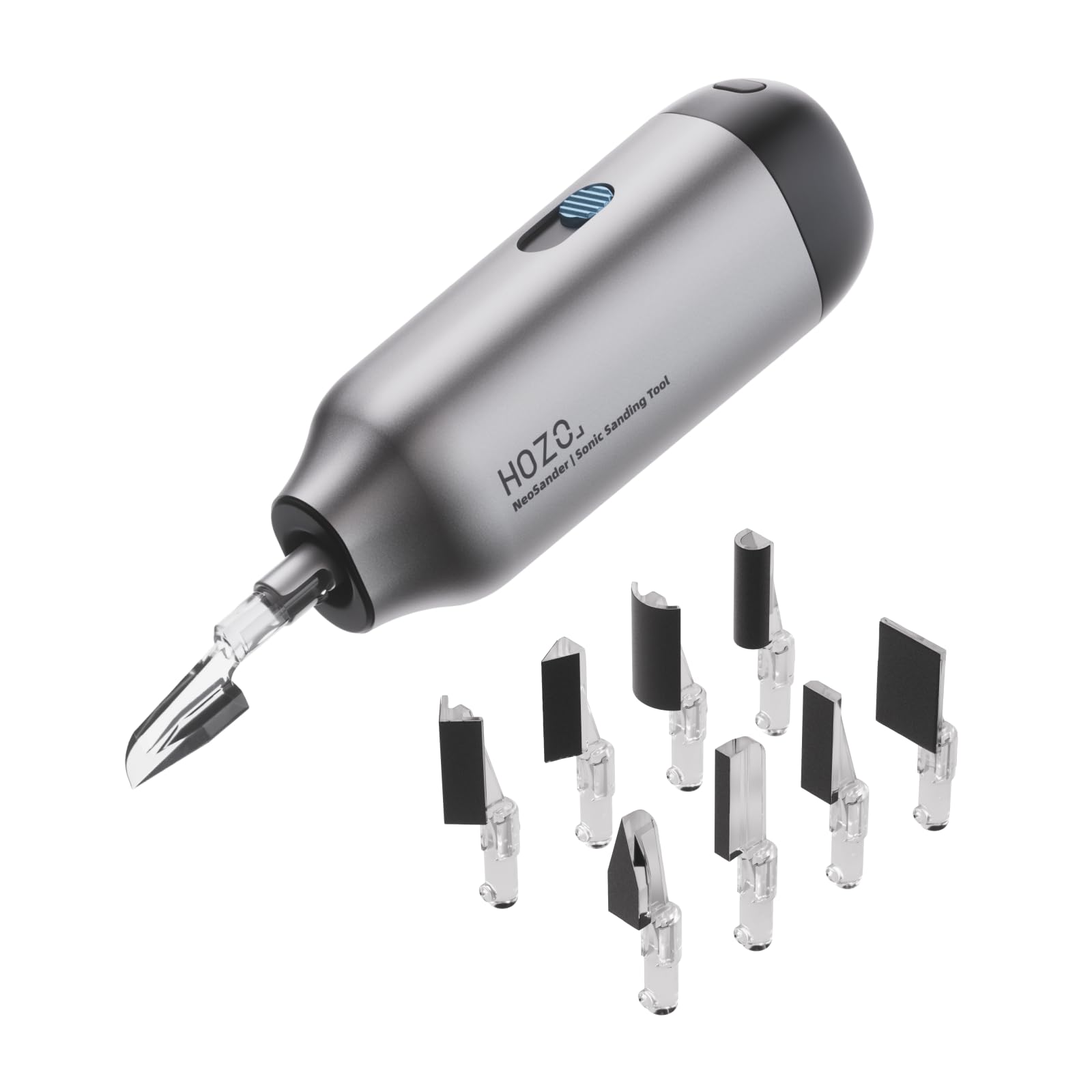 HOZO NeoSander Reciprocating Detail Sander, Mini Electric Pen Sander with 13000 SPM Linear Motion, Adjustable Stroke for Precision Sanding, Ideal for 3D Printing, Model Making, Crafts & DIY Projects