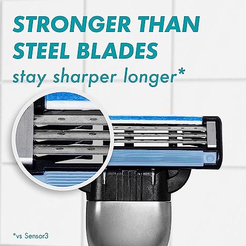 Gillette Mach3 Men's Razor Handle + 5 Blade Refills