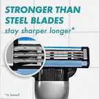 Gillette Mach3 Men's Razor Handle + 5 Blade Refills