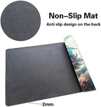 Premium Board Game 24x14in MTG Playmat Compatible for OCG CCG RPG TCG Playmat (Rebellion Dragons)