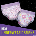 Pampers Ninjamas + Oral-B Toothbrush, Nighttime Training Pants Girls, 68 Count Size L & Oral-B Power Kid's Toothbrush Disney's Frozen