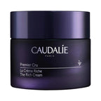 Caudalie Premier Cru The Rich Cream, Skin Barrier Repairing Rich Moisturizer with Ceramides, Refillable Jar - 50 mL