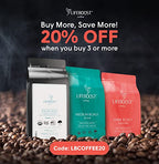 Lifeboost Coffee Medium Decaf Coffee Beans - Swiss Water Decaf Coffee - Low Acid Organic Decaf Coffee Beans - Third Party Tested For Mycotoxins & Pesticides - Whole Bean - 12 Ounces