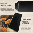 Playmats for Magic: The Gathering MTG Card Game Mat Plus 50 Pcs Card Sleeves, 24 x 14 inch TCG Mat with Stitched Edge for Commander Deck Duskmourn Board Game, White Ghost