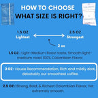 Ground Coffee | Colombian Medium Roast Low Acid Mold Free Pouches | Bulk Packets | Gourmet Columbian Powder Packs for 12 Cup Drip Maker | Premium Highest Rated Individual Premeasured Commercial Bags