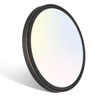 libtit 7 Inch Oil Rubbed Bronze Flush Mount Ceiling Light, 15W Ceiling Light Fixture,3000K/4000K/6500K Color Selectable,Ultra-Thin Round Ceiling Lighting Fixture for Bedroom Kitchen Pantry Basement