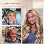 Yanibest Satin Heatless Curler Set, Overnight Hair Curler to Sleep in, No Heat Curling Rods, with Satin Scrunchies and Clip