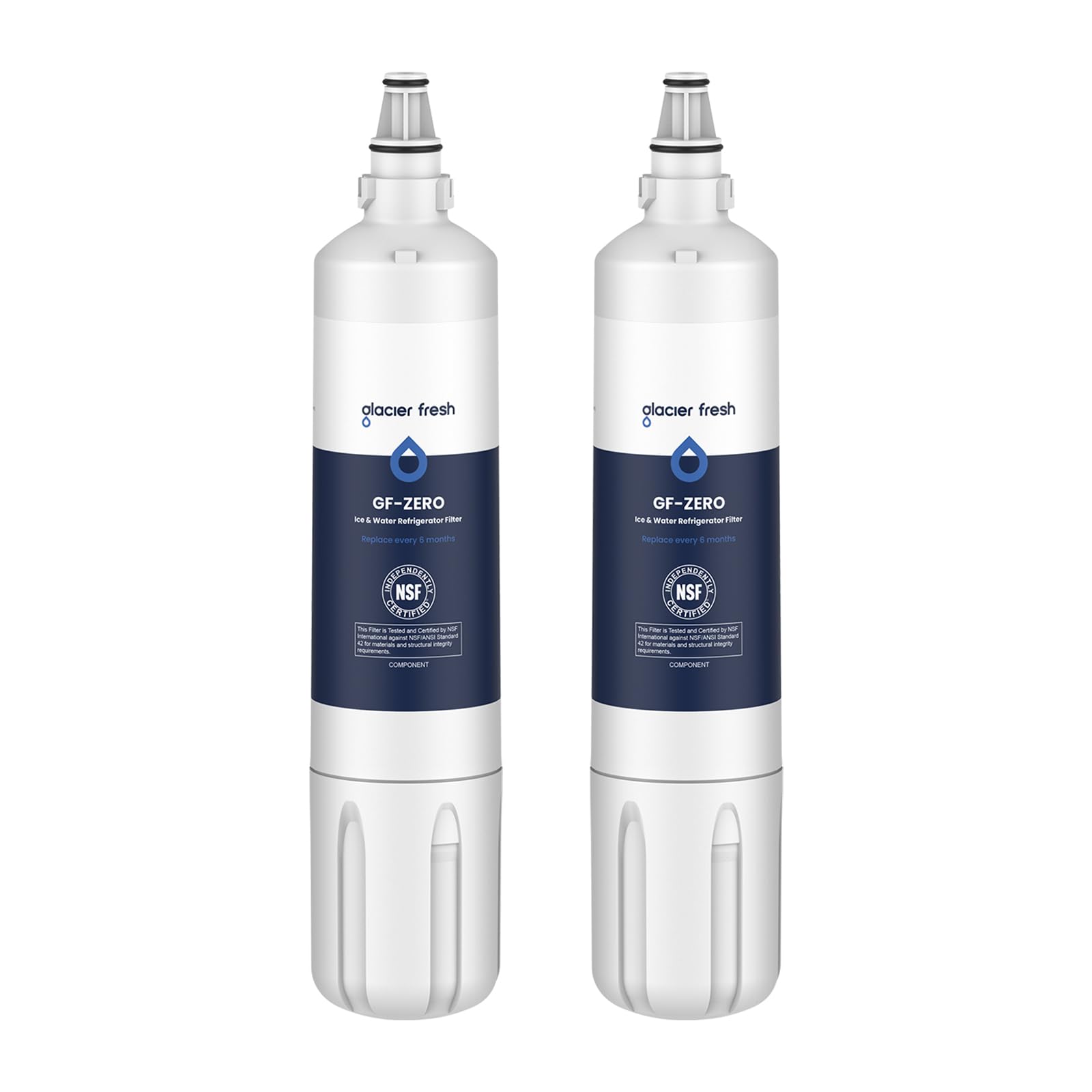 GLACIER FRESH Water Filter Replacement for Sub-Zero 4204490, 4290510, 9030868 Refrigerator Water Filter, 2 Pack