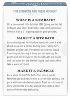 Earth Mama Herbal Sitz Bath | Pregnancy & Postpartum Essentials, Soothing Sitz Bath for Hemorrhoids with Witch Hazel, & Calendula, 6-Count (2-Pack)