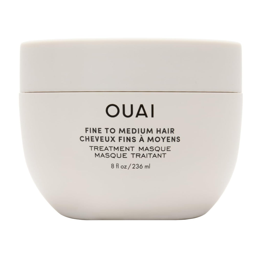 OUAI Lightweight Hydrating Hair Mask for Fine to Medium Hair, 8 oz