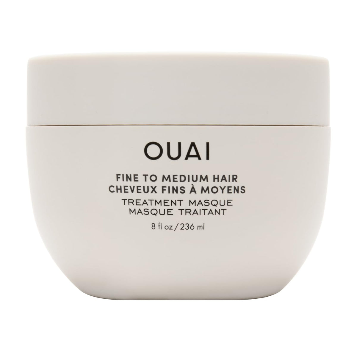 OUAI Lightweight Hydrating Hair Mask for Fine to Medium Hair, 8 oz