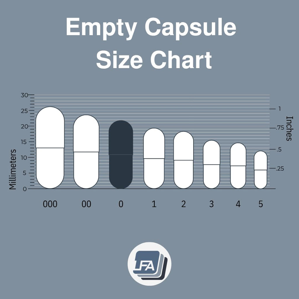Size 0 Empty Capsules - Vegan Pullulan - 1000 Count Vegetarian Capsules Empty - Joined Fillable 0 Vegetable Pill Capsules - Veggie Caps for Capsule Filling Machine - Halal Kosher Tapioca