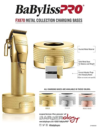 BaBylissPRO MetalFX Clipper Charging Bases