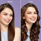 KISS Instawave Deluxe Automatic Rotating Curling Iron, Patented Automotic Spinner, 2-Way Rotation, 1” Ceramic Ionic Wand, Dual Heat Settings, 420° Max Temperature, Black & White