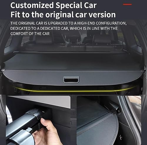 OQHAIR Cargo Cover Car Trunk Cargo Cover Luggage Storage Shield Curtain Partition Mat Privacy Accessories for Subaru for Forester SK 2019~2023
