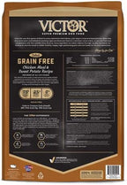Victor Super Premium Dog Food – Grain Free Chicken Meal & Sweet Potato Recipe - Dry Dog Food for Dogs of All Life Stages – High Protein Dry Dog Food for All Normally Active Dogs, 15 lb