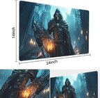 MTG Playmat - Non-Slip Backing Printing, Ideal for Card Game Enthusiasts TCG Playmat (Demon Skeleton-No Deck)