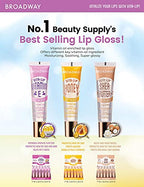 Ruby Kisses Broadway Vita-Lip Clear Lip Gloss Box Display Set (Shea Butter)